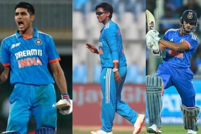 ஷுப்மன் கில், யஷஸ்வி ஜெய்ஸ்வால், தீப்தி சர்மாவுக்கு பிசிசிஐ விருது