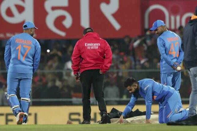 இந்தியா - இலங்கை அணிகள் மோதும் முதல் டி20 மழையால் கைவிடப்பட்டது